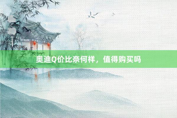 奥迪Q价比奈何样，值得购买吗